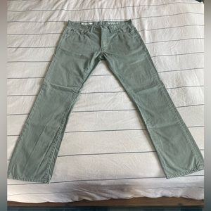 Gap 32 X 30 Men’s Slim Straight Chino Pants - Light Green